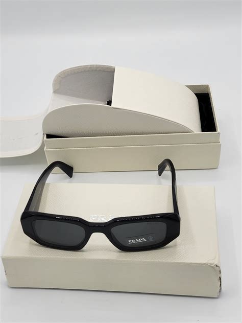 prada scultoreo narrow sunglasses|prada sunglasses men.